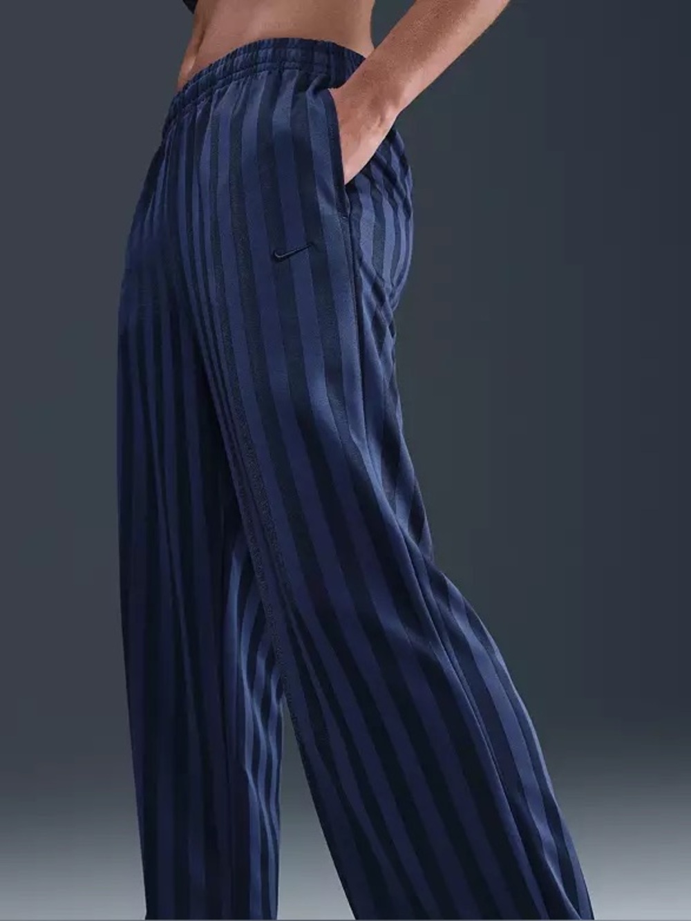 NWT Nike Women's Sportswear Jacquard Striped Track Pants